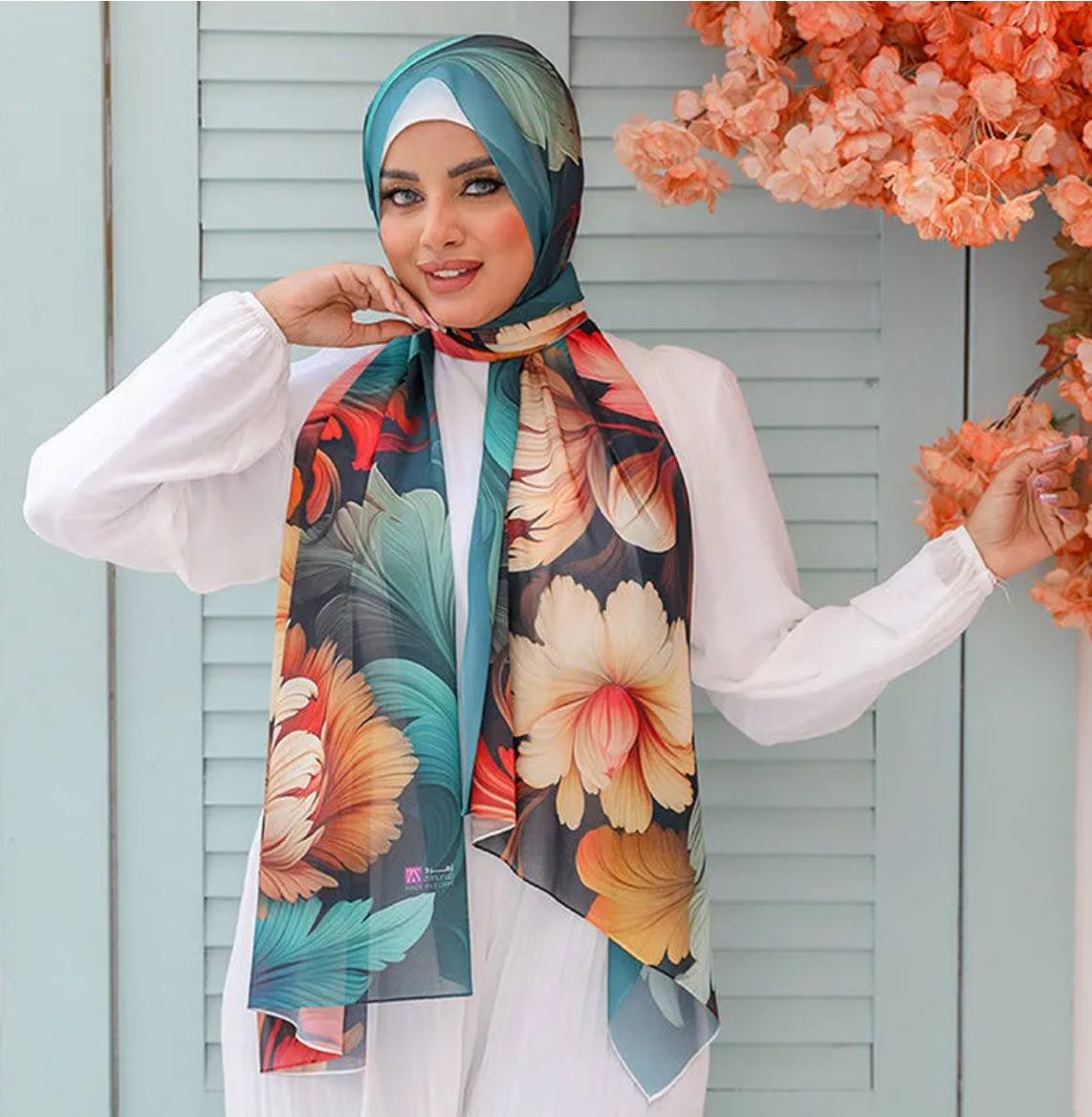 Painted Scarf