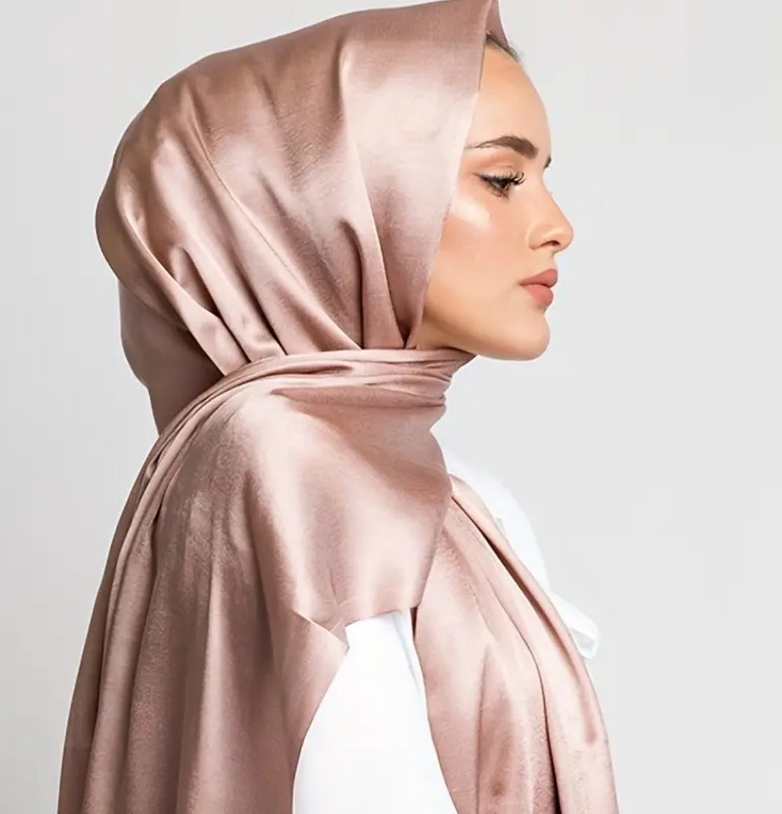 Silk Shiny Scarf