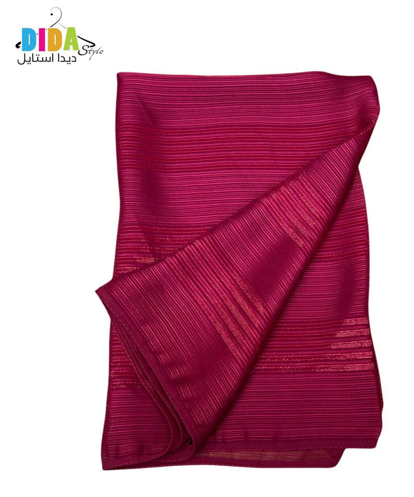 Ophelia plain shine silk scarf M898